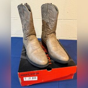 Deer Stags Women's Gray Western Boots